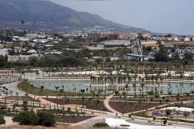 Gran Parque de Mijas from above