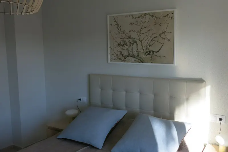 The master bedroom