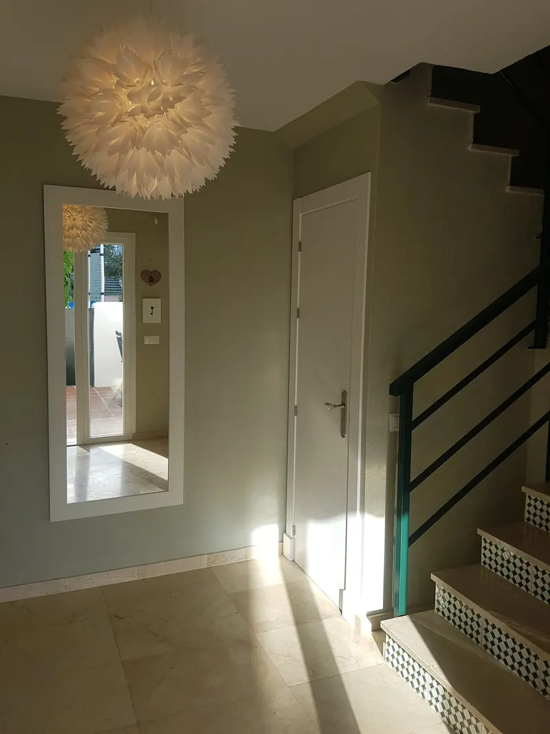 Stairs to the second floor